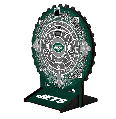 Fan Creations Desktop New York Jets 8in Circle Desktop Calendar