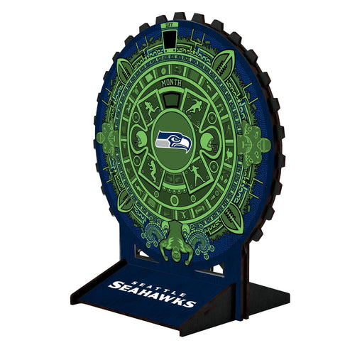 Fan Creations Desktop Seattle Seahawks 8in Circle Desktop Calendar