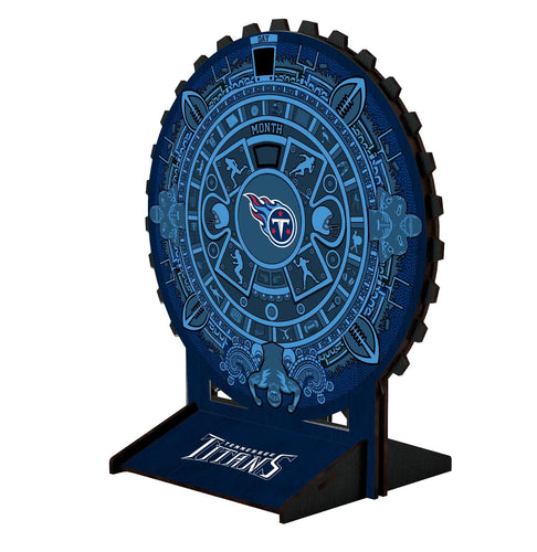 Fan Creations Desktop Tennessee Titans 8in Circle Desktop Calendar