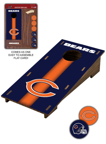 Fan Creations Desktop Stand Chicago Bears Desktop Cornhole