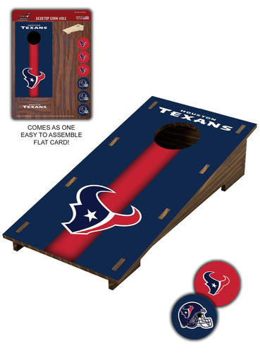 Fan Creations Desktop Stand Houston Texans Desktop Cornhole