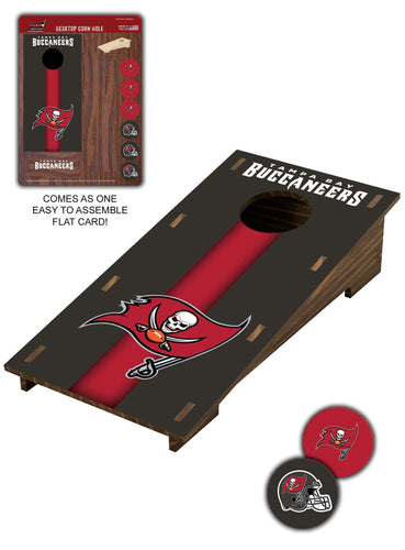 Fan Creations Desktop Stand Tampa Bay Buccaneers Desktop Cornhole