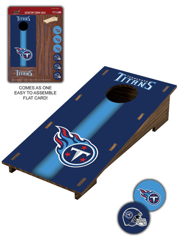 Fan Creations Desktop Stand Tennessee Titans Desktop Cornhole