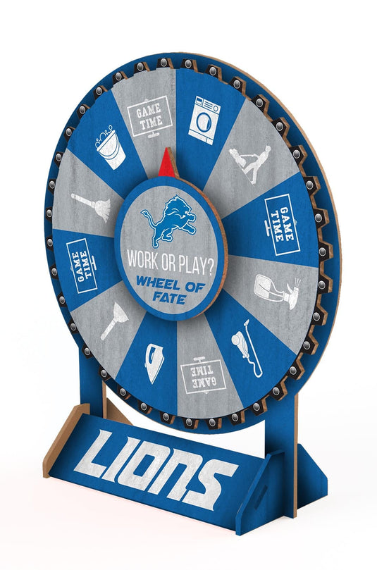 Fan Creations Desktop Detroit Lions Wheel of Fate