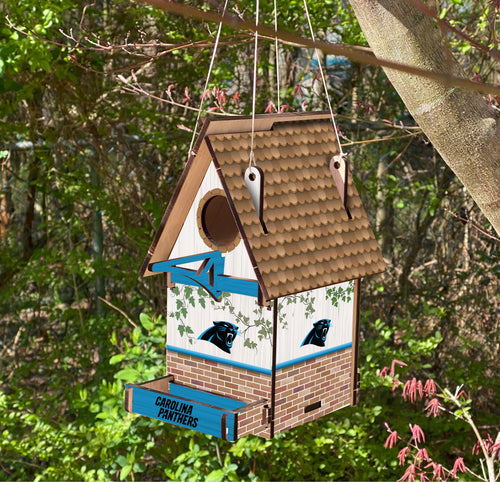 Fan Creations Carolina Panthers Team Bird House