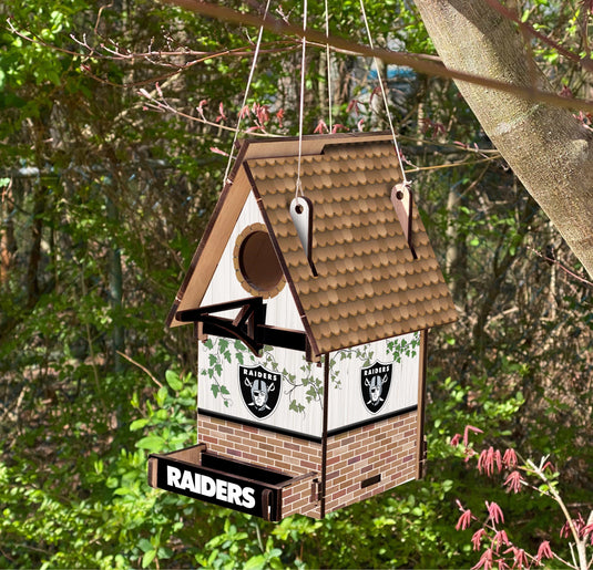 Fan Creations Las Vegas Raiders Team Bird House