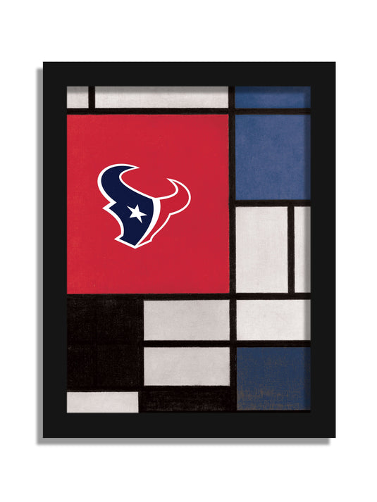 Fan Creations Wall Decor Houston Texans Team Composition 12x16