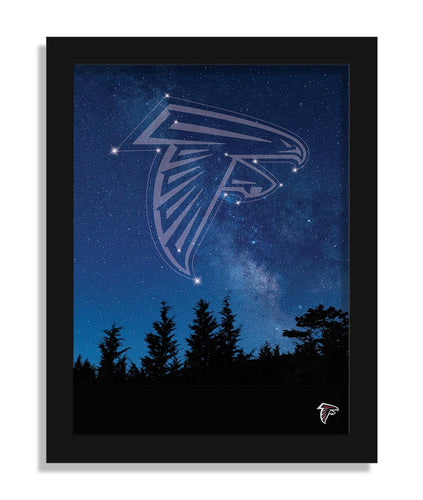 Fan Creations Wall Decor Atlanta Falcons In The Stars 12x16