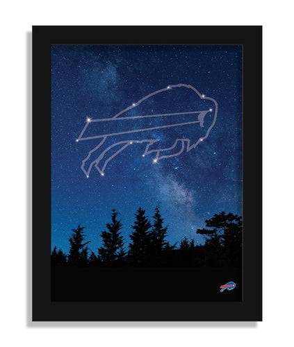 Fan Creations Wall Decor Buffalo Bills In The Stars 12x16