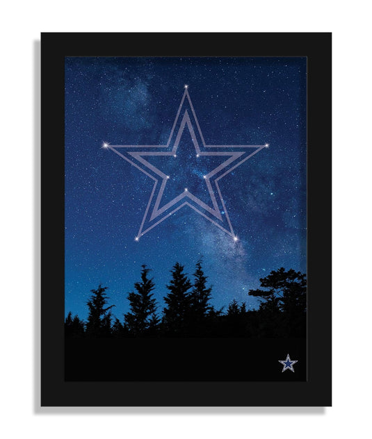 Fan Creations Wall Decor Dallas Cowboys In The Stars 12x16