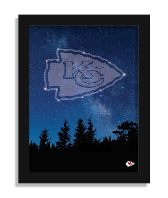 Fan Creations Wall Decor Kansas City Chiefs In The Stars 12x16