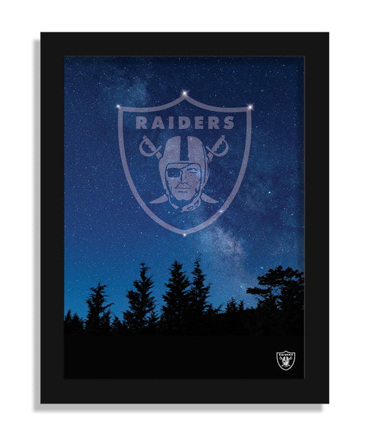 Fan Creations Wall Decor Las Vegas Raiders In The Stars 12x16