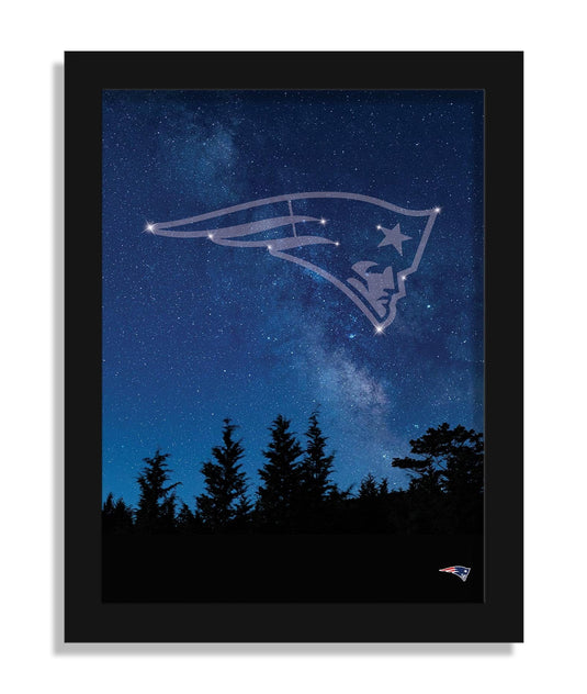 Fan Creations Wall Decor New England Patriots In The Stars 12x16