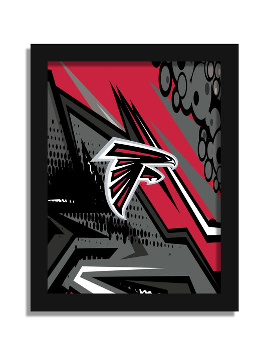 Fan Creations Wall Decor Atlanta Falcons Team Comic 12x16