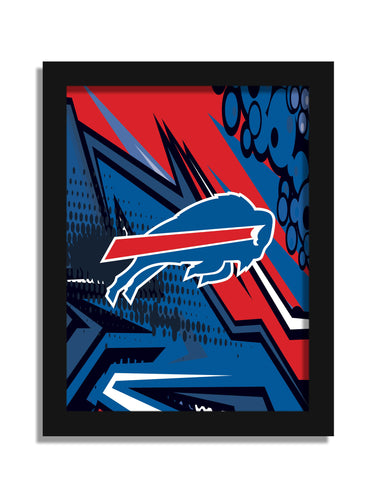 Fan Creations Wall Decor Buffalo Bills Team Comic 12x16