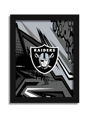 Fan Creations Wall Decor Las Vegas Raiders Team Comic 12x16