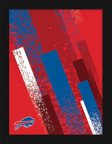 Fan Creations Wall Decor Buffalo Bills Team Color Art 12x16