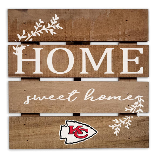 Fan Creations Gameday Food Kansas City Chiefs Home Sweet Home Trivet Hot Plate