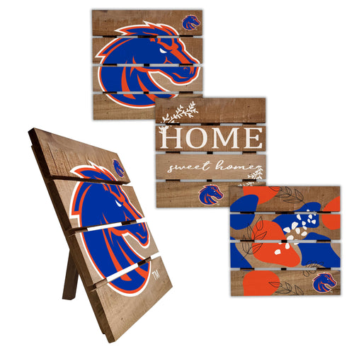 Fan Creations Home Decor Boise State Trivet Hot Plate Set of 4 (2221,2222,2122x2)