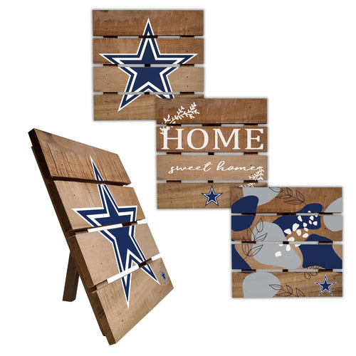 Fan Creations Home Decor Dallas Cowboys Trivet Hot Plate Set of 4 (2221,2222,2122x2)