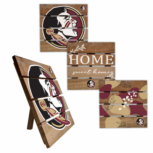 Fan Creations Home Decor Florida State Trivet Hot Plate Set of 4 (2221,2222,2122x2)