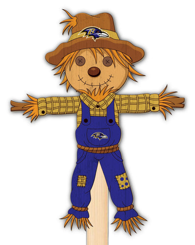 Fan Creations Garden Baltimore Ravens Scarecrow Yard Stake