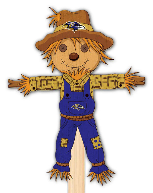 Fan Creations Garden Baltimore Ravens Scarecrow Yard Stake