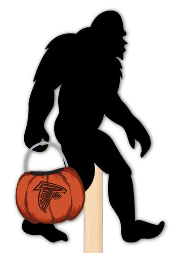 Fan Creations Yard Sign Atlanta Falcons Big Foot Halloween Yard Stake