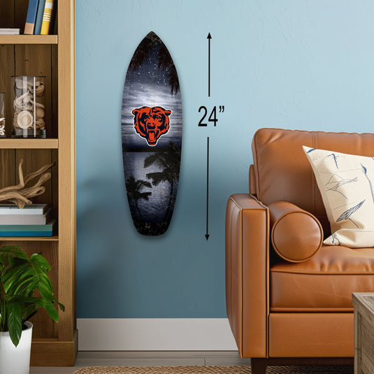 Fan Creations 24inch NFL Chicago Bears Surfboard Wall Art