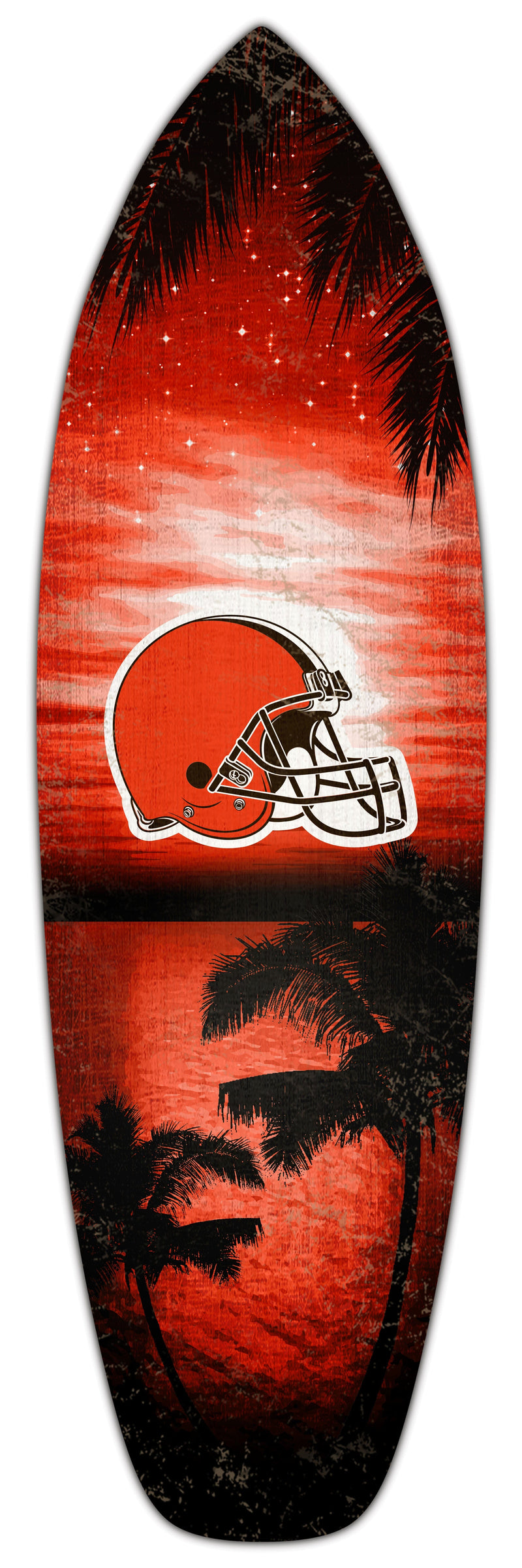 Load image into Gallery viewer, Fan Creations 24inch NFL Cleveland Browns Surfboard Wall Art
