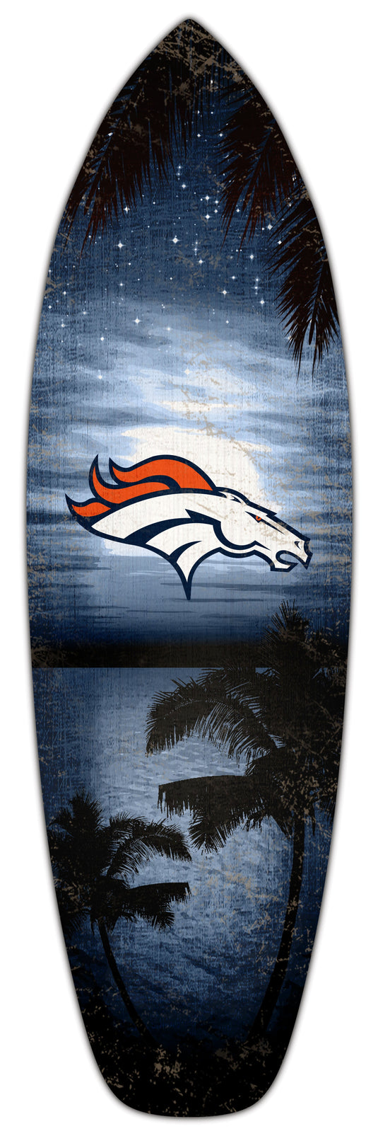 Fan Creations 24inch NFL Denver Broncos Surfboard Wall Art