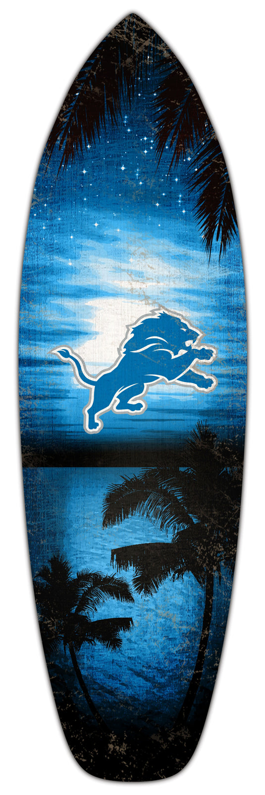 Fan Creations 24inch NFL Detroit Lions Surfboard Wall Art