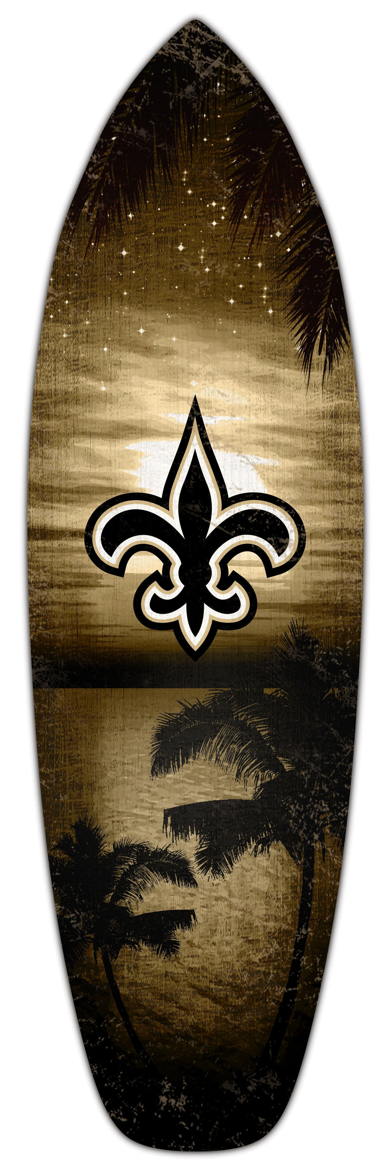 Load image into Gallery viewer, Fan Creations 24inch NFL New Orleans Saints Surfboard Wall Art

