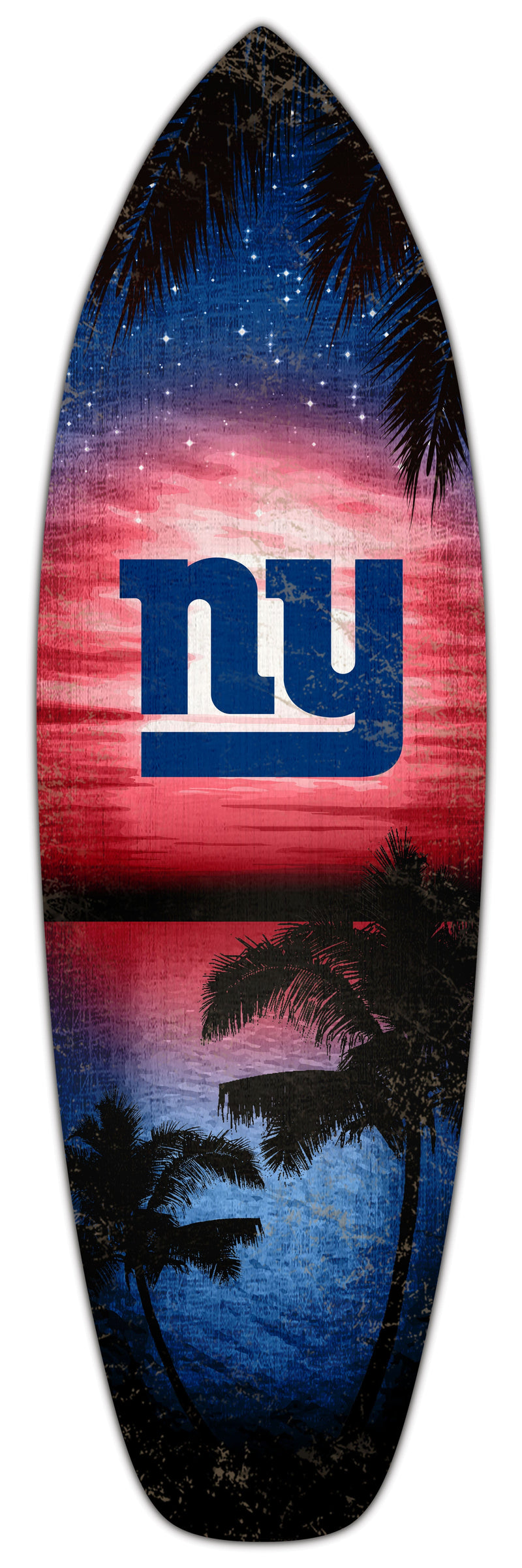 Load image into Gallery viewer, Fan Creations 24inch NFL New York Giants Surfboard Wall Art
