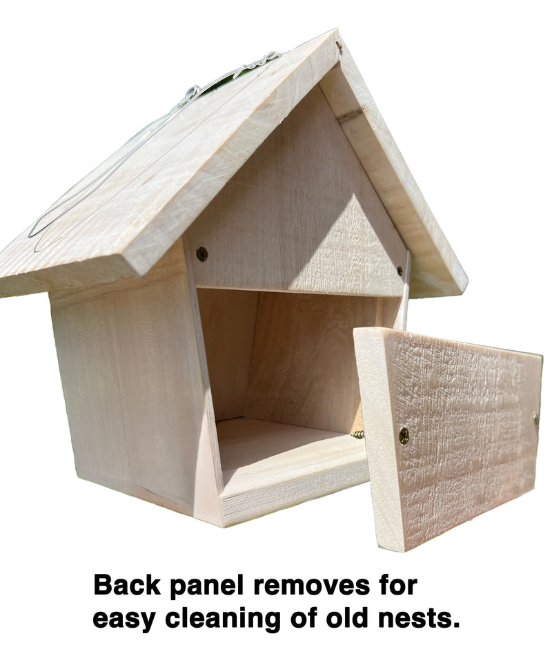 Load image into Gallery viewer, Fan Creations NFL Arizona Cardinals-Themed Birdhouse – White Mahogany with Bright UV Printed Team Colors
