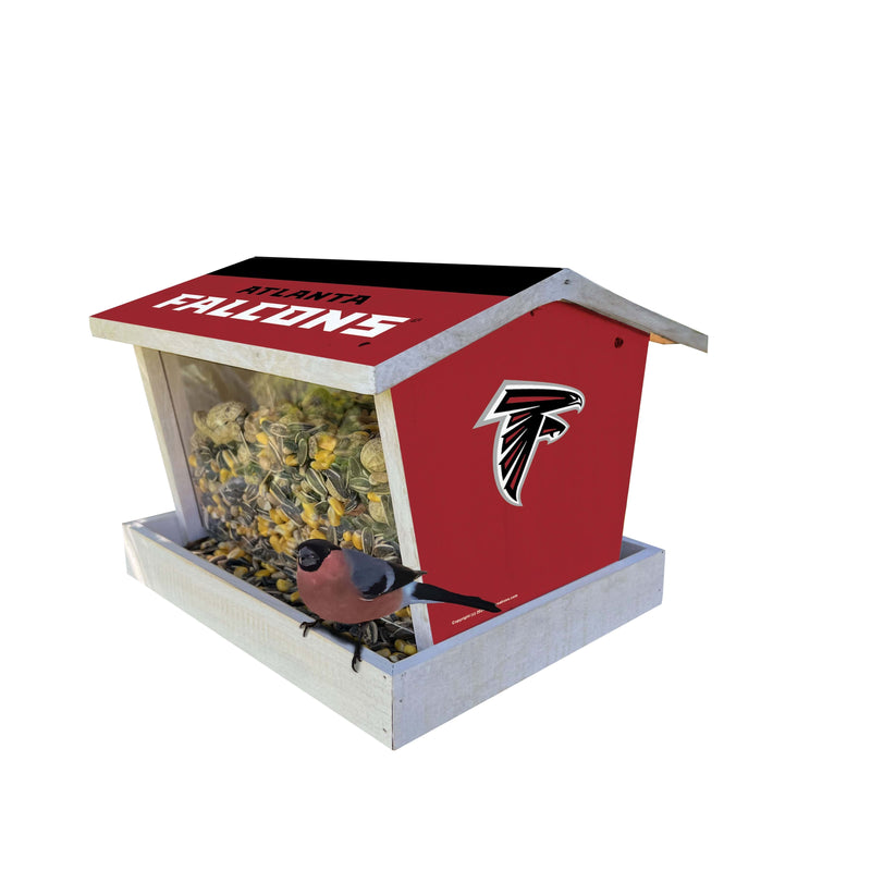 Load image into Gallery viewer, Fan Creations Outdoor NFL Atlanta Falcons Bird Feeder for Sports Fans - Assembled
