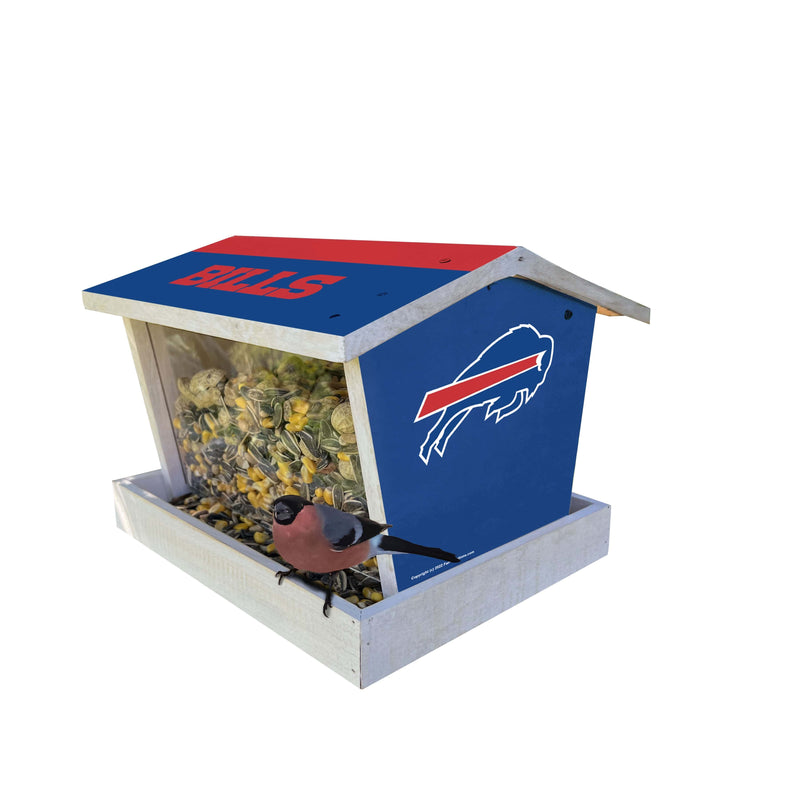 Load image into Gallery viewer, Fan Creations Outdoor NFL Buffalo Bills Bird Feeder for Sports Fans - Assembled
