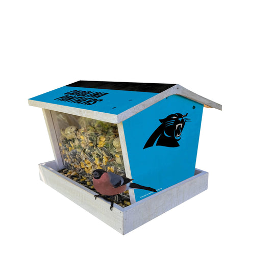 Fan Creations Outdoor NFL Carolina Panthers Bird Feeder for Sports Fans - Assembled