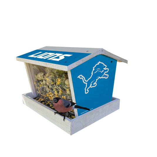 Fan Creations Outdoor NFL Detroit Lions Bird Feeder for Sports Fans - Assembled
