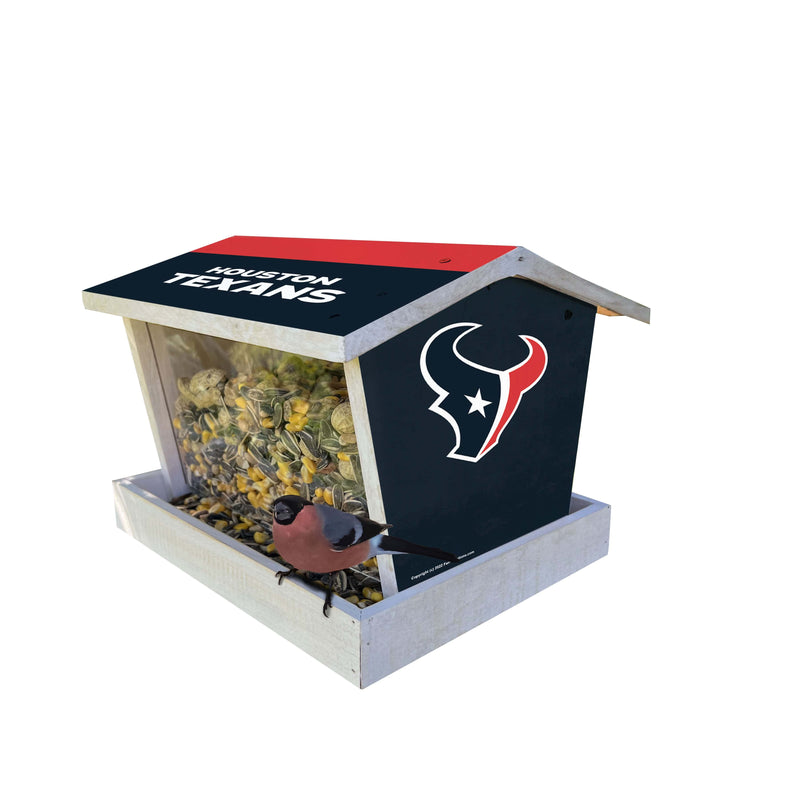 Load image into Gallery viewer, Fan Creations Outdoor NFL Houston Texans Bird Feeder for Sports Fans - Assembled
