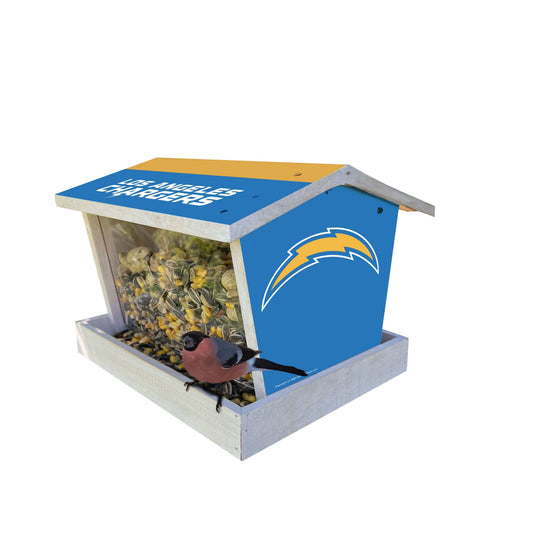 Fan Creations Outdoor NFL Los Angeles Chargers Bird Feeder for Sports Fans - Assembled