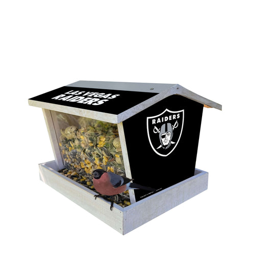 Fan Creations Outdoor NFL Las Vegas Raiders Bird Feeder for Sports Fans - Assembled
