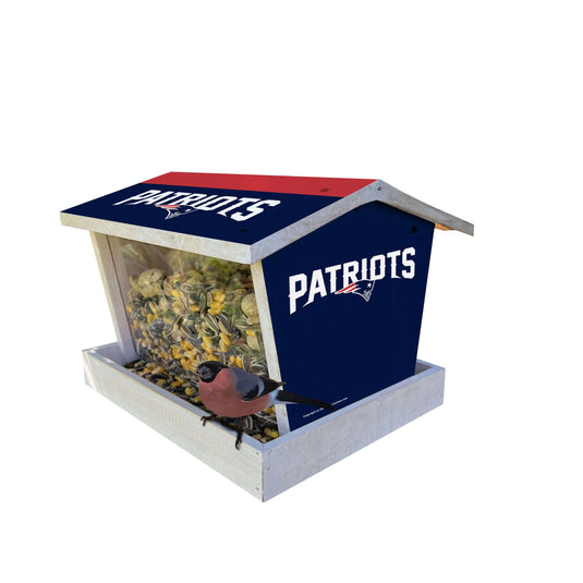 Fan Creations Outdoor NFL New England Patriots Bird Feeder for Sports Fans - Assembled
