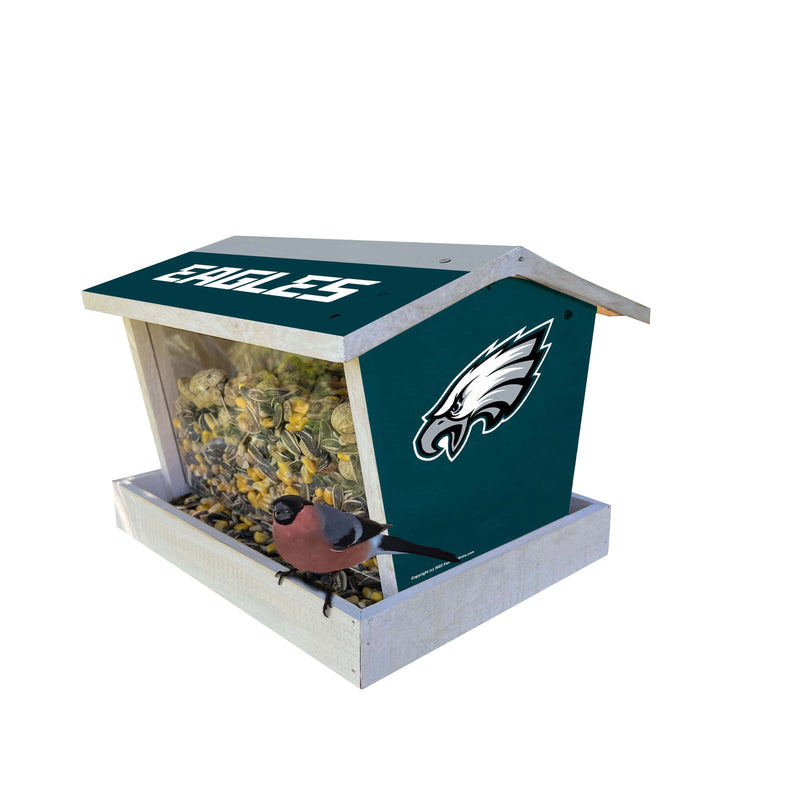 Load image into Gallery viewer, Fan Creations Outdoor NFL Philadelphia Eagles Bird Feeder for Sports Fans - Assembled
