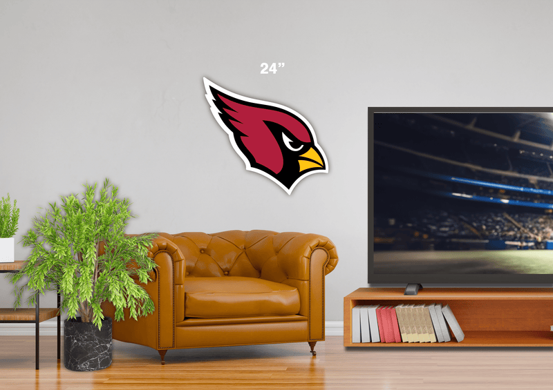 Load image into Gallery viewer, Fan Creations 24&quot; NFL Arizona Cardinals Logo Cutout
