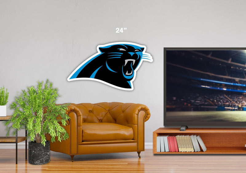 Load image into Gallery viewer, Fan Creations 24&quot; NFL Carolina Panthers Logo Cutout
