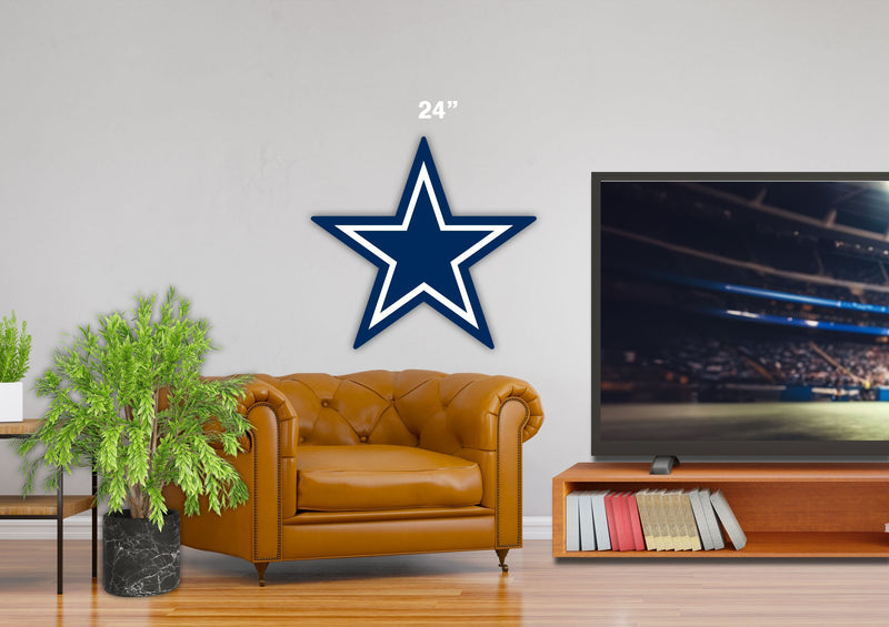 Load image into Gallery viewer, Fan Creations 24&quot; NFL Dallas Cowboys Logo Cutout
