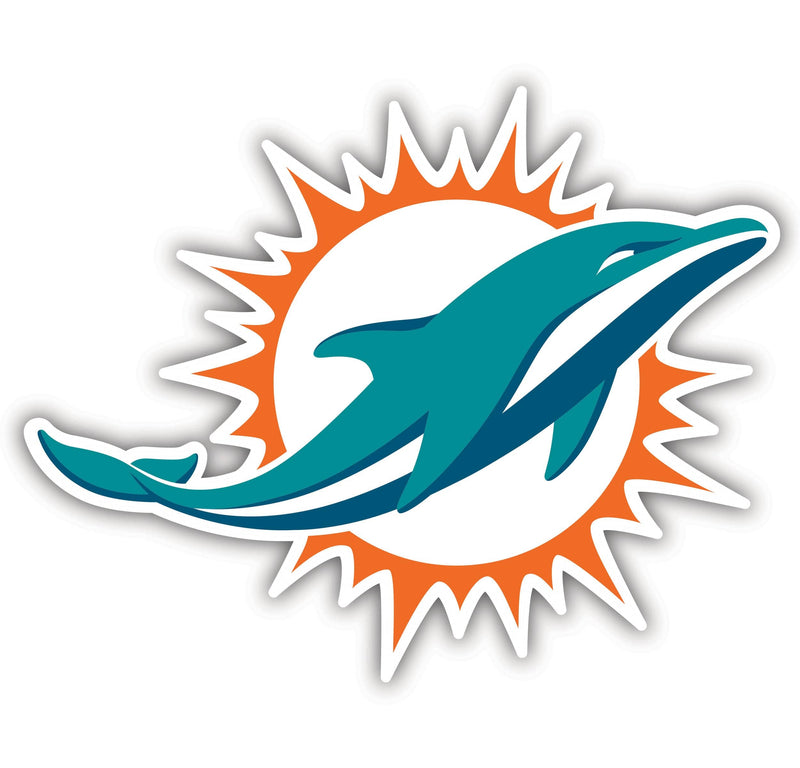 Load image into Gallery viewer, Fan Creations 24" NFL Miami Dolphins Logo Cutout
