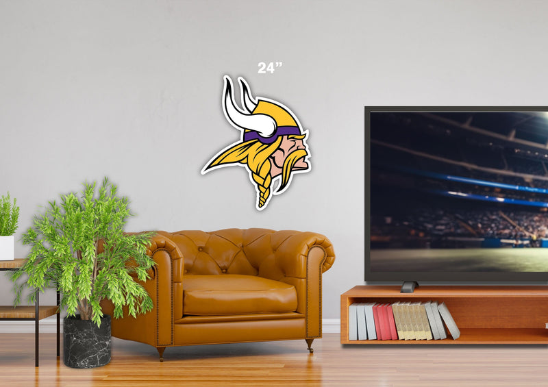 Load image into Gallery viewer, Fan Creations 24" NFL Minnesota Vikings Logo Cutout
