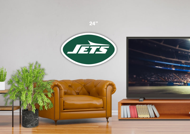 Load image into Gallery viewer, Fan Creations 24" NFL New York Jets Logo Cutout
